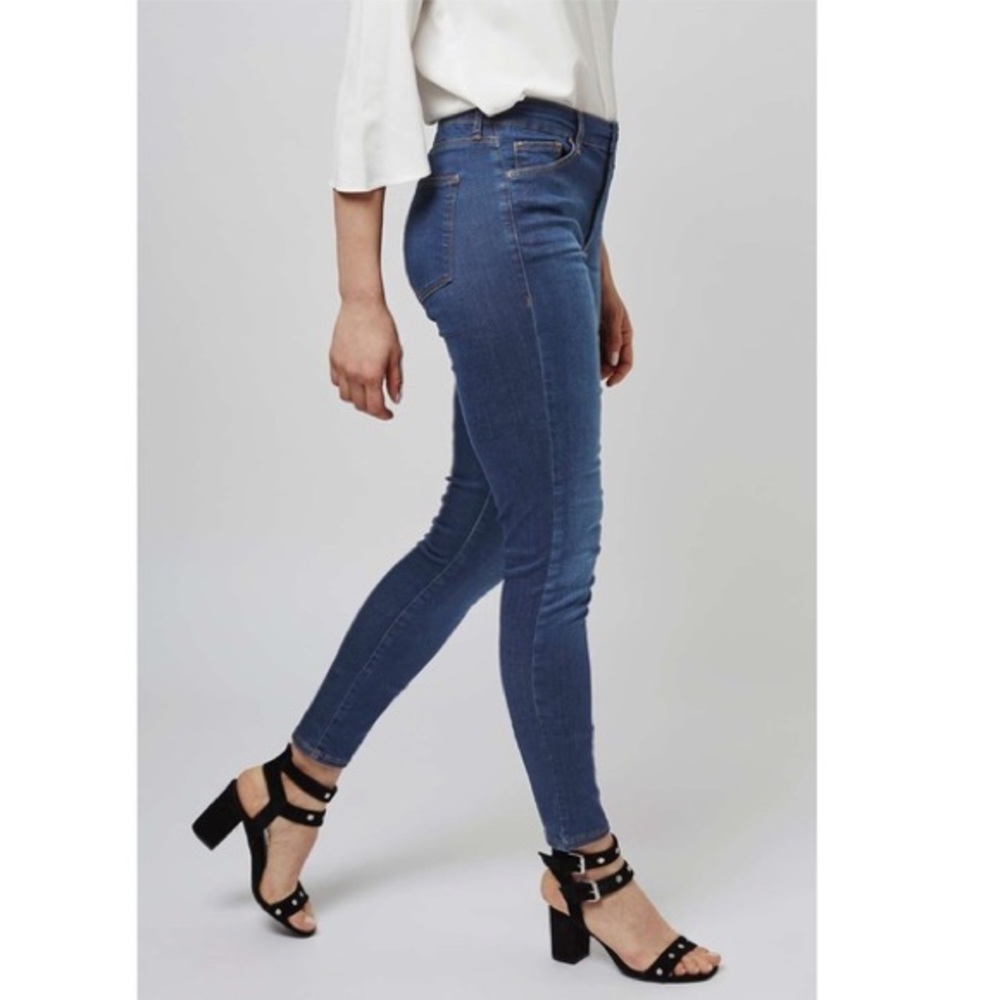 Topshop Leigh Moto Jeans